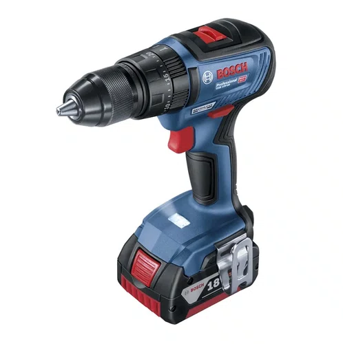 Parafusadeira de Impacto GSB 18V-50 +Kit Carregamento +23 Acessórios e Maleta -Bosch