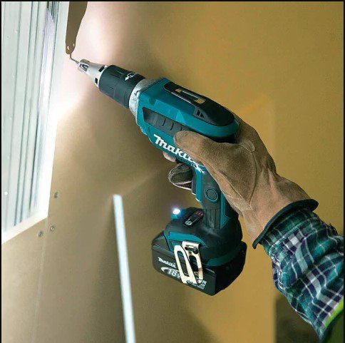 Parafusadeira Drywall A Bateria 18v Makita Dfs452z Com Motor Brushless Sem Bateria e Sem Carregador