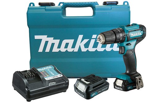 Parafusadeira Fura Concreto 12V Hp333dwye 2 Baterias 1.5AH
