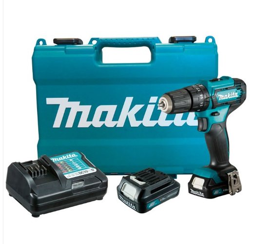 Parafusadeira Fura Concreto 12V Hp333dwye 2 Baterias 1.5AH