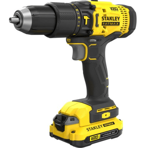 Parafusadeira de Impacto 20V SCD711D2K-BR 1/2'' +02 Bateria 2AH +Carregador e Maleta - Stanley