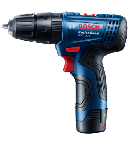 Parafusadeira Furadeira Impacto Bateria 12V Bosch GSB 120-LI