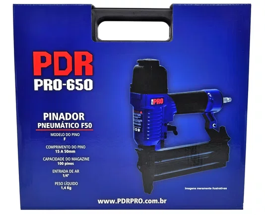 Pinador pneumatico para pinos tipo F de 15 a 50MM modelo PRO-650 PDR