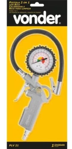 Pistola 2 em 1 Bico Calibrador e Bico Limpeza PLV21 6220210000 -Vonder