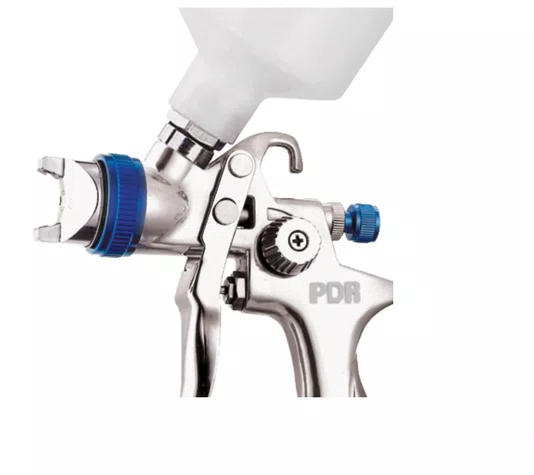 Pistola de Pintura Gravidade HVLP Bico 0,8mm 125ml PDR-PRO-535