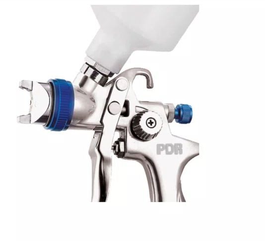 Pistola de Pintura Gravidade HVLP Bico 0,8mm 125ml PDR-PRO-535