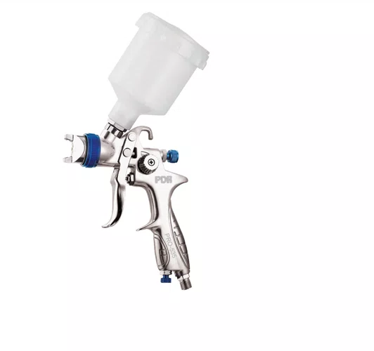 Pistola de Pintura Gravidade HVLP Bico 0,8mm 125ml PDR-PRO-535