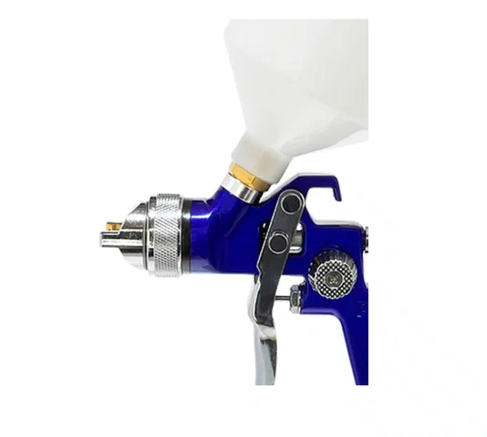 Pistola gravidade 1,4MM HVLP modelo PRO-550 caneca 600ML PDR