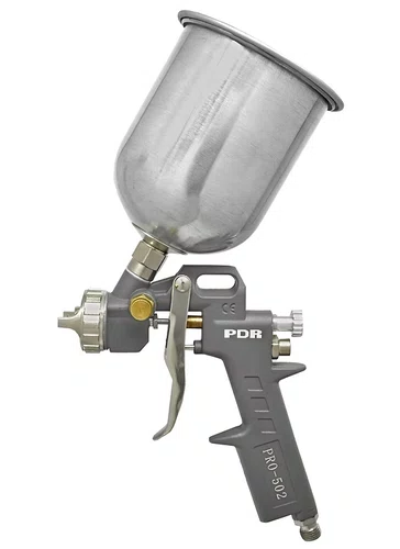 Pistola gravidade 2,5MM modelo PRO-502 caneca 600ML PDR Pistola gravidade 2,5MM modelo PRO-502 caneca 600ML PDR