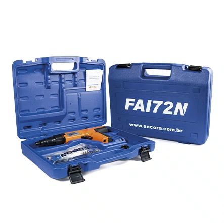 Pistola para fixação a pólvora com maleta FAI-72N Ancora