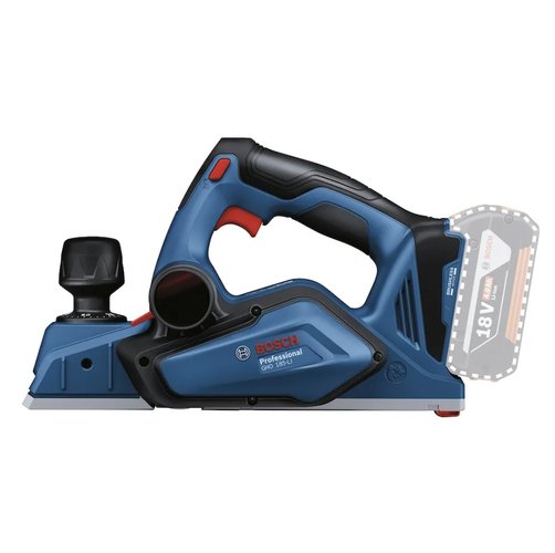 Plaina a Bateria 18V GHO 185-LI  82MM Sem Bateria e Carregador -Bosch