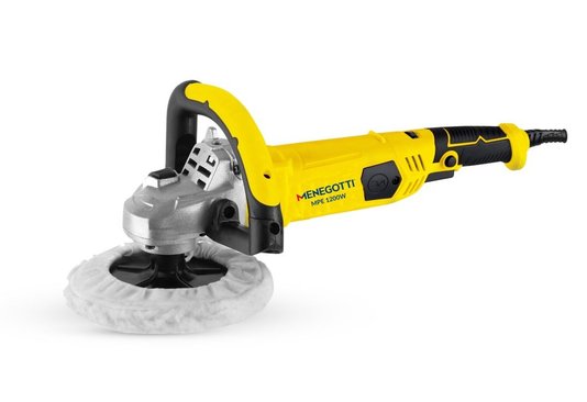 Politriz 7'' Pol. MPE 1200W com Velocidade Variável 60hz 220V -Menegotti