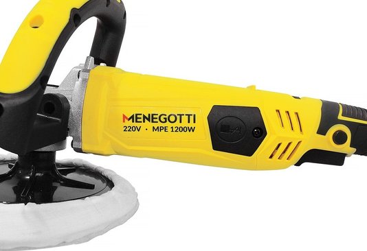 Politriz 7'' Pol. MPE 1200W com Velocidade Variável 60hz 220V -Menegotti