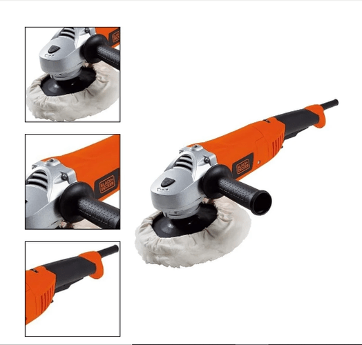 Politriz Lixadeira 7 Pol. 1300W com Maleta  BLACKDECKER-WP1500K