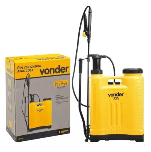 Pulverizador Costal Agrícola 20 Litros PC-020 VONDER-6240020000