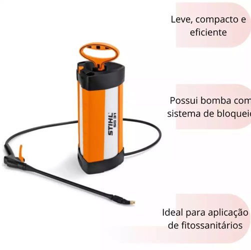 Pulverizador Manual SG 31 5 Litros 42550194932 -Stihl