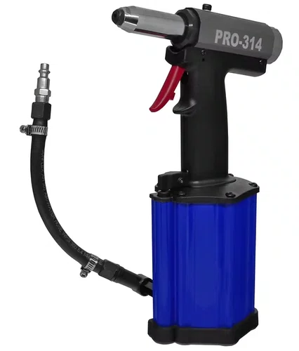 Rebitador pneumatico para rebite aluminio e aço até 1/4'' (6,4MM) modelo PRO-314 PDR