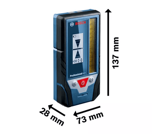 RECEPTOR DE NIVEL A LASER DE LINHAS LR 7