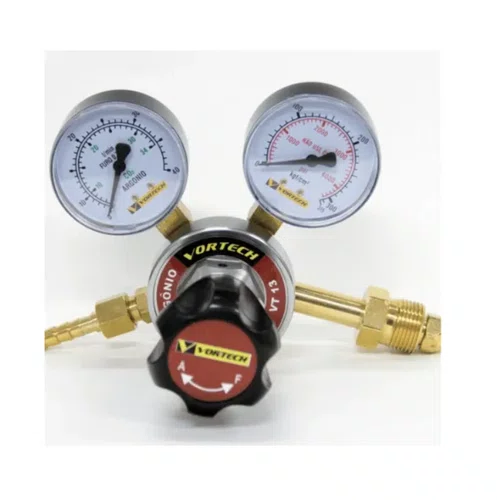 Regulador De Pressão Argônio Vt13 Vortech