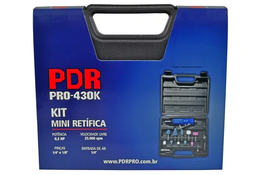 Retifica pneumatico reta 1/4'' modelo PRO-430K PDR