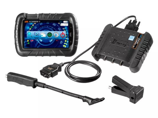 Scanner 3 Scope Pro com Tablet e Conjunto Acessórios Diesel Leve 108930 RAVEN