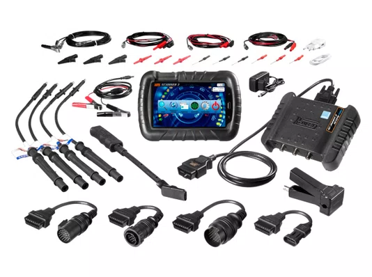 Scanner 3 Scope Pro com Tablet e Conjunto Acessórios Diesel Leve 108930 RAVEN