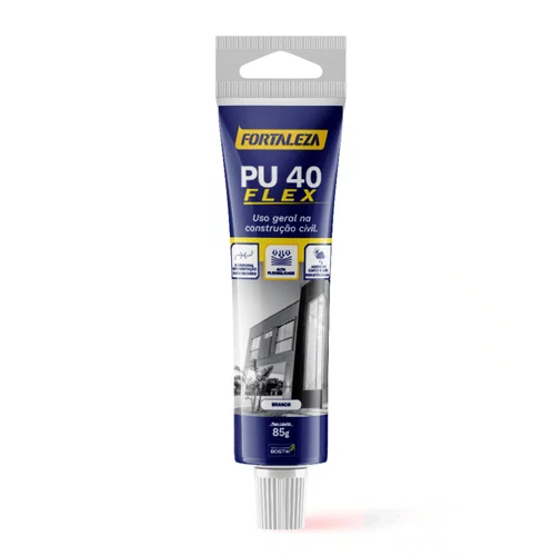 Selante PU-40 Flex Branco Bisnaga 85G -Fortaleza