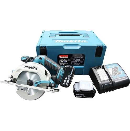 Serra Circular A Bateria Dhs680rtj 18v Com  2 Baterias de 5ah Makita
