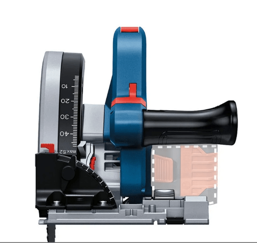 Serra Circular Imersão a Bateria GKT 18V-52CG 1620W - BOSCH