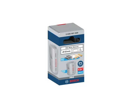 Serra copo 43mm multimaterial 2608901509 Bosch