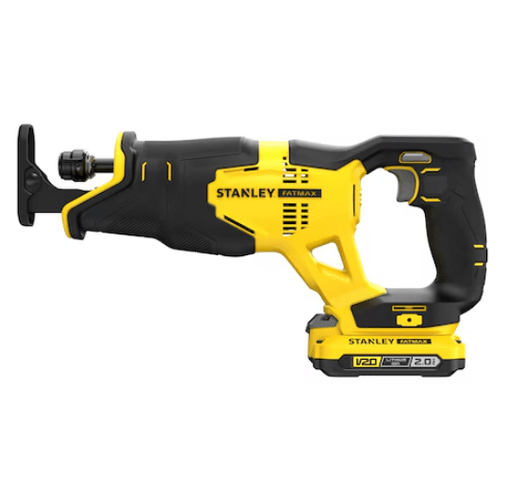 Serra Sabre Stanley SCR300D1K-BR 20V 2Ah Com Maleta