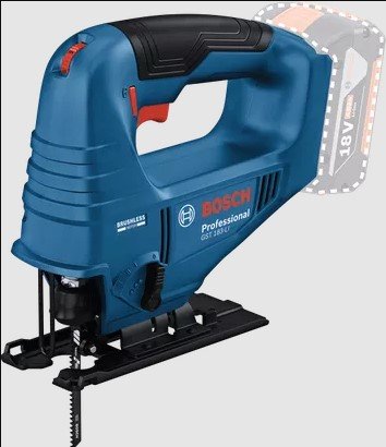 SERRA TICO TICO A BATERIA 18V GST 183-LI S/BAT S/CAR BOSCH