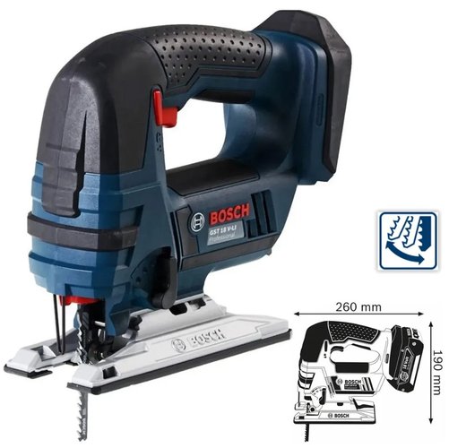 Serra Tico-Tico à Bateria GST 18V-LI, 18V Sem Bateria e Sem Carregador