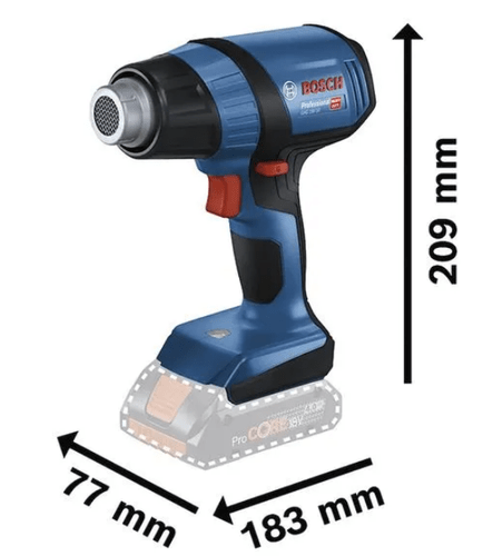 Soprador Térmico Bosch GHG 18V-50 sem bateria e carregador