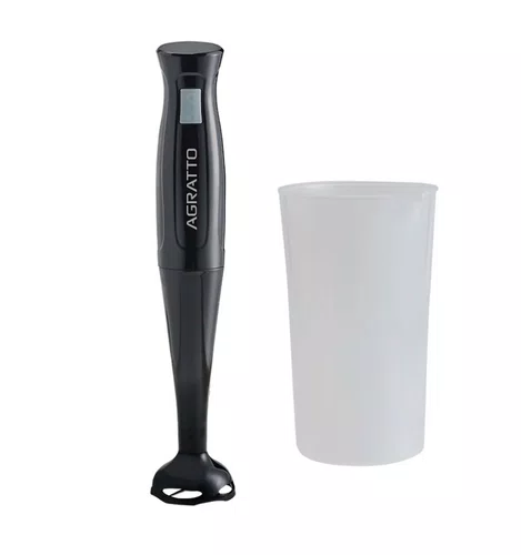 Super Mixer Elétrico 200W com Copo 700ml MX-02 Preto 220V - Agratto