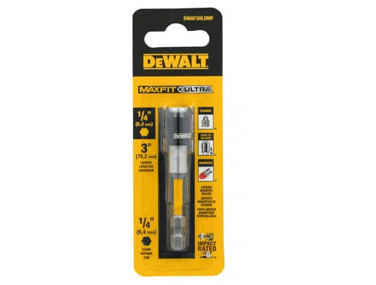 Suporte de Pontas 3 em 1 com Encaixe Magnético Ideal para Fixação e Perfuração DWAF3HLDMF Dewalt