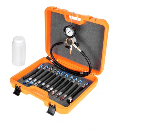 Teste de Pressão de Combustível com 11 Mangueiras Adaptadoras RAVEN-109645