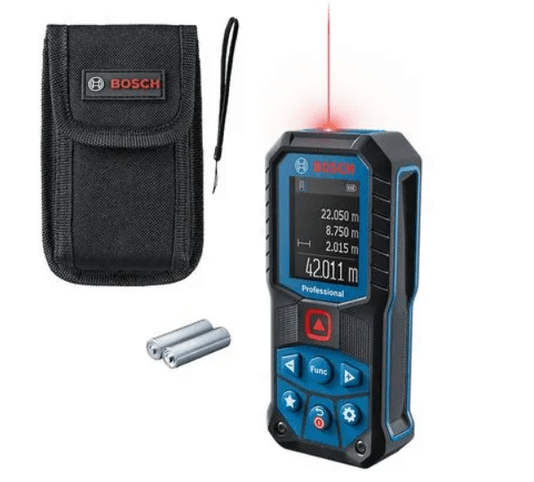 Trena A Laser Bosch Alcance Até 50 Metros Digital Glm 50-22
