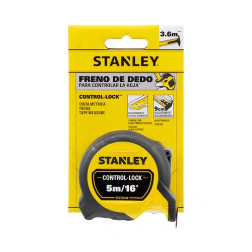 Trena Manual 05 Metros / 25mm com trava Control-Lock STHT37246-0 -Stanley