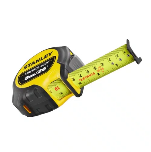 Trena Manual 08 Metros / 25mm com trava Control-Lock STHT37247-0 -Stanley