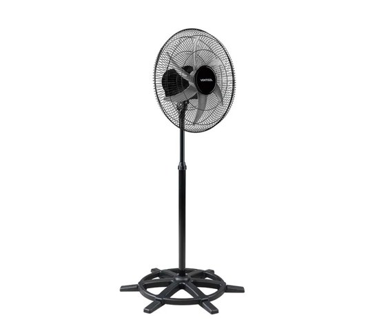 Ventilador de Coluna 50CM 200W Steel Preto Bivolt -Ventisol