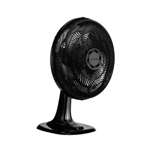 Ventilador de Mesa 40CM 80W Turbo 6 Pas Preto 220V Premium -Ventisol