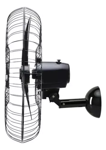 Ventilador de Parede 60cm 200W Preto Bivolt -Ventisol