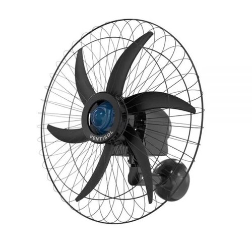 Ventilador de Parede 60cm 230W Falcon Preto Bivolt -Ventisol