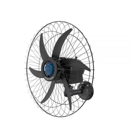 Ventilador de Parede 60cm 230W Falcon Preto Bivolt -Ventisol
