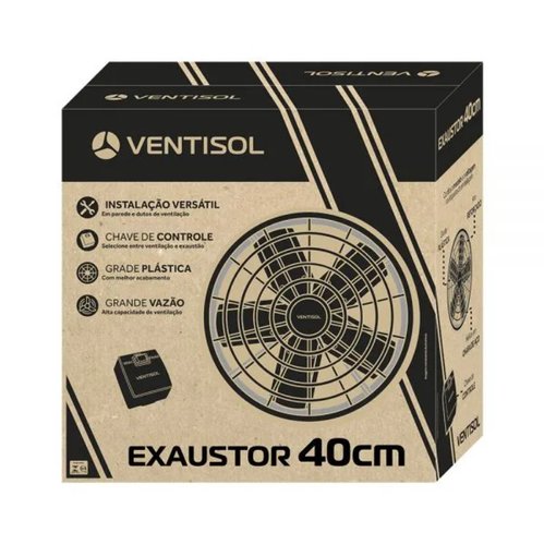 Ventilador/Exaustor Axial 40cm Premium 220V -Ventisol