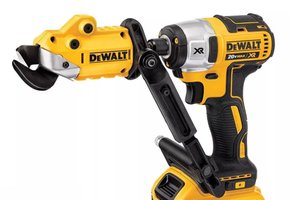 Acessório Adaptador Tesoura para Chapas Encaixe 1/4'' P/ Parafusadeira -Dewalt