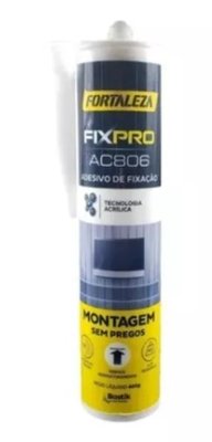Adesivo de Fixação FIXPRO Montagem Sem Pregos Branco 400G -Fortaleza Adesivo de Fixação FIXPRO Montagem Sem Pregos Branco 400G -Fortaleza