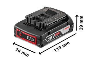 BATERIA BOSCH 18V LITIO GBA 18V 2,0 AH