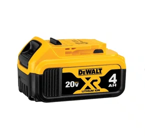 Bateria de Íons de Lítio 20V 4,0Ah Indicador de Carga DEWALT-DCB204-B3 Bateria de Íons de Lítio 20V 4,0Ah Indicador de Carga DEWALT-DCB204-B3